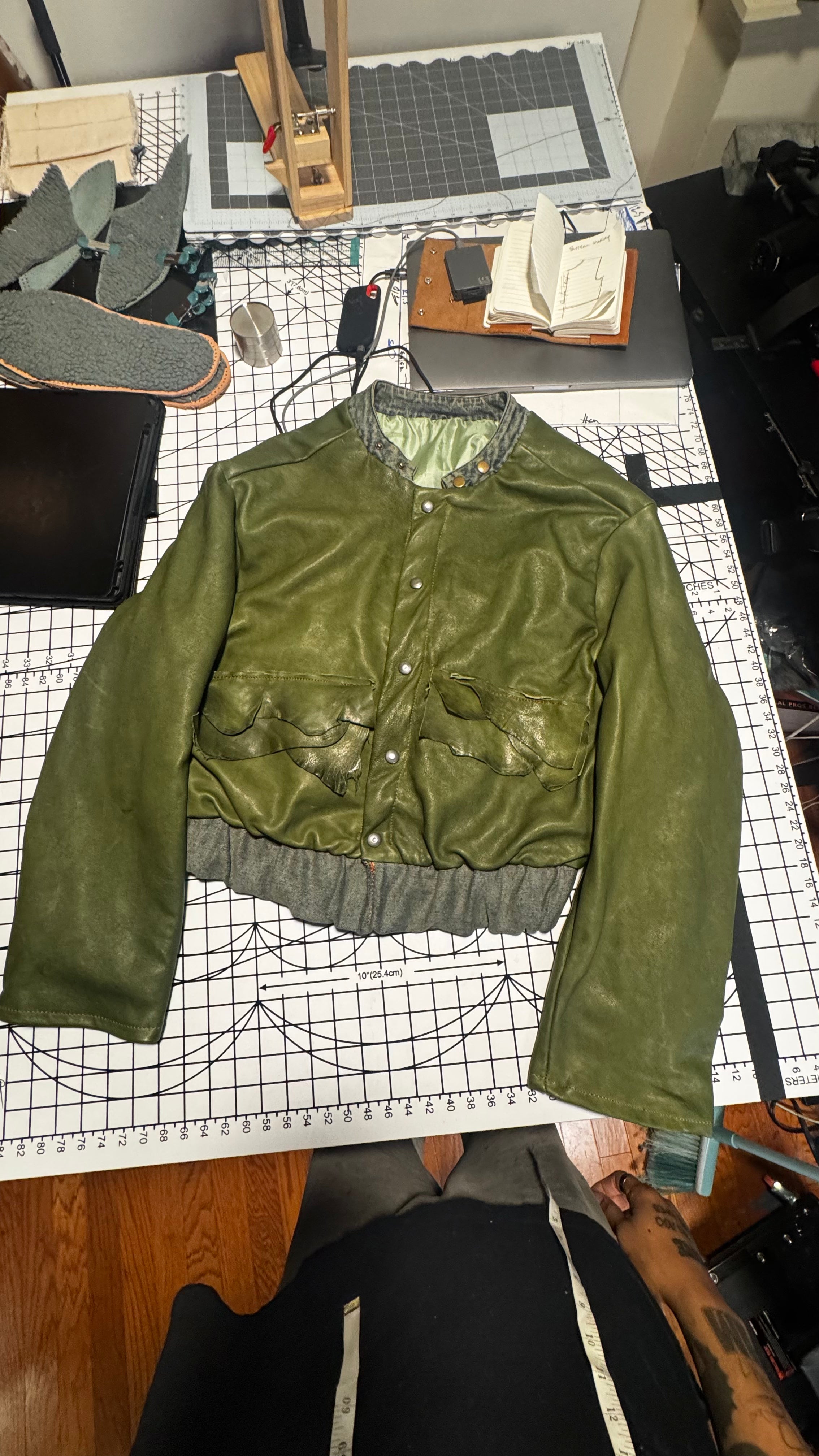 1 OF 1 LEATHER JACKET