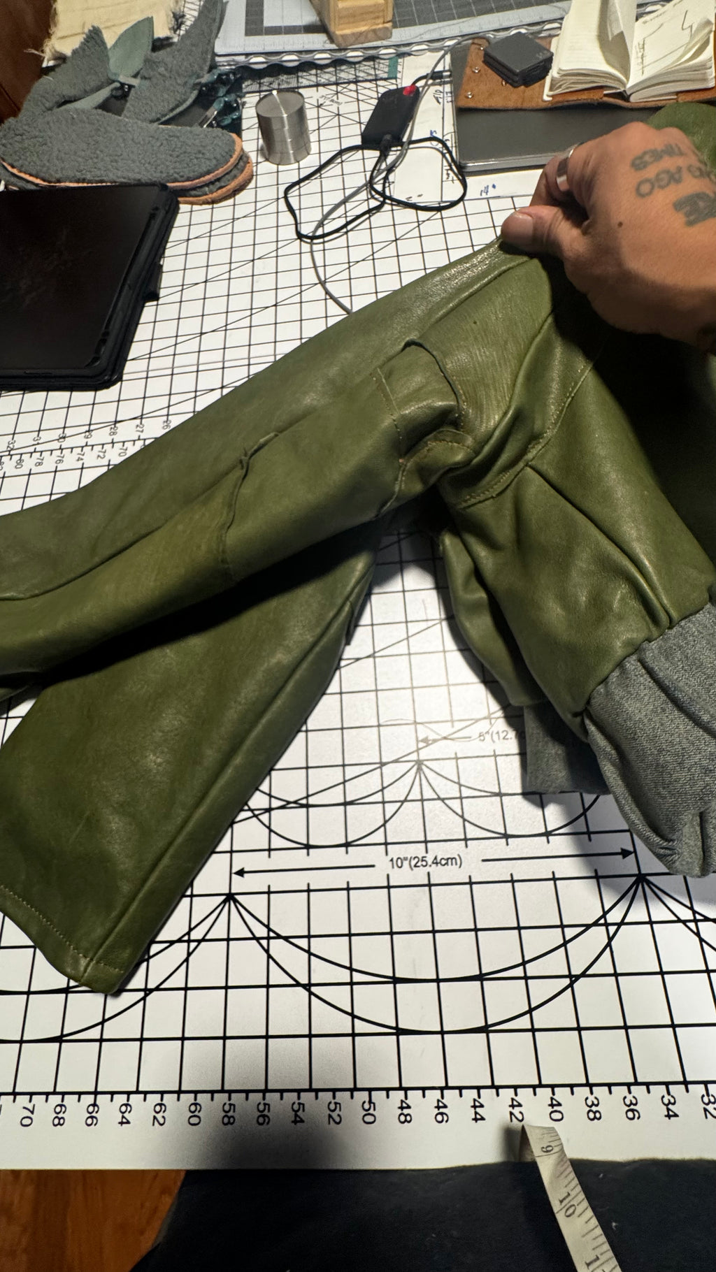 1 OF 1 LEATHER JACKET