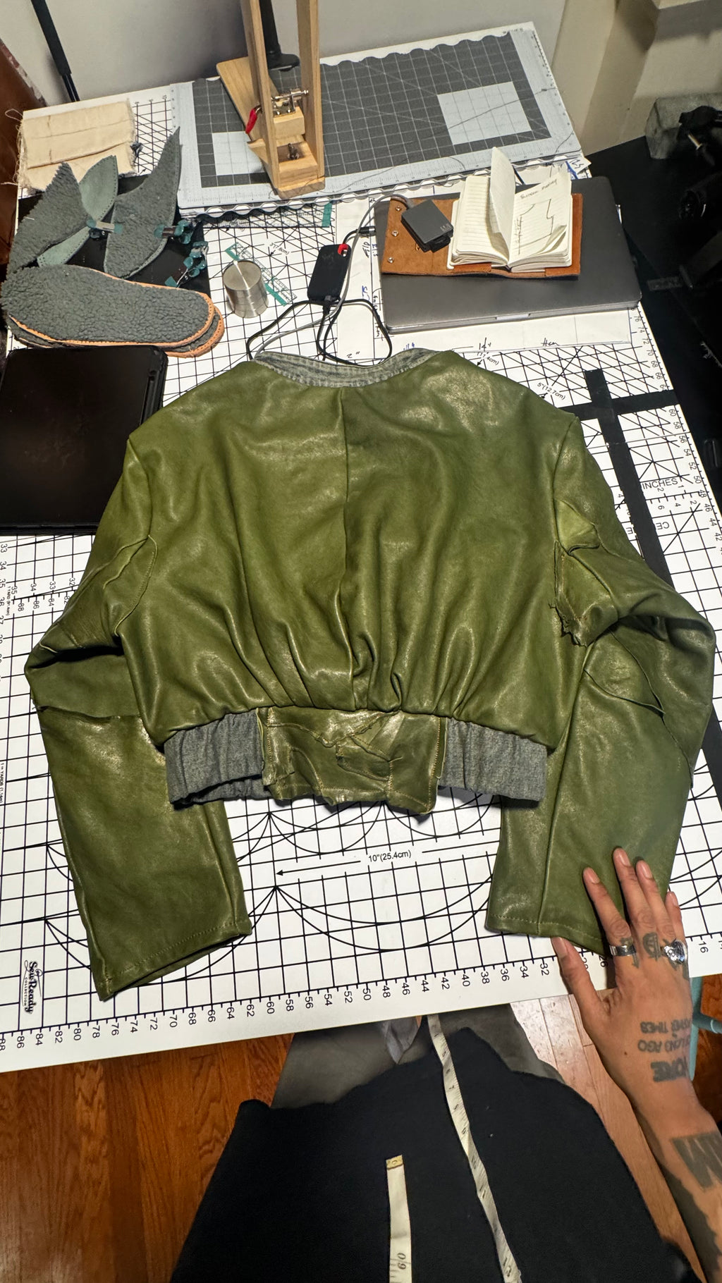 1 OF 1 LEATHER JACKET