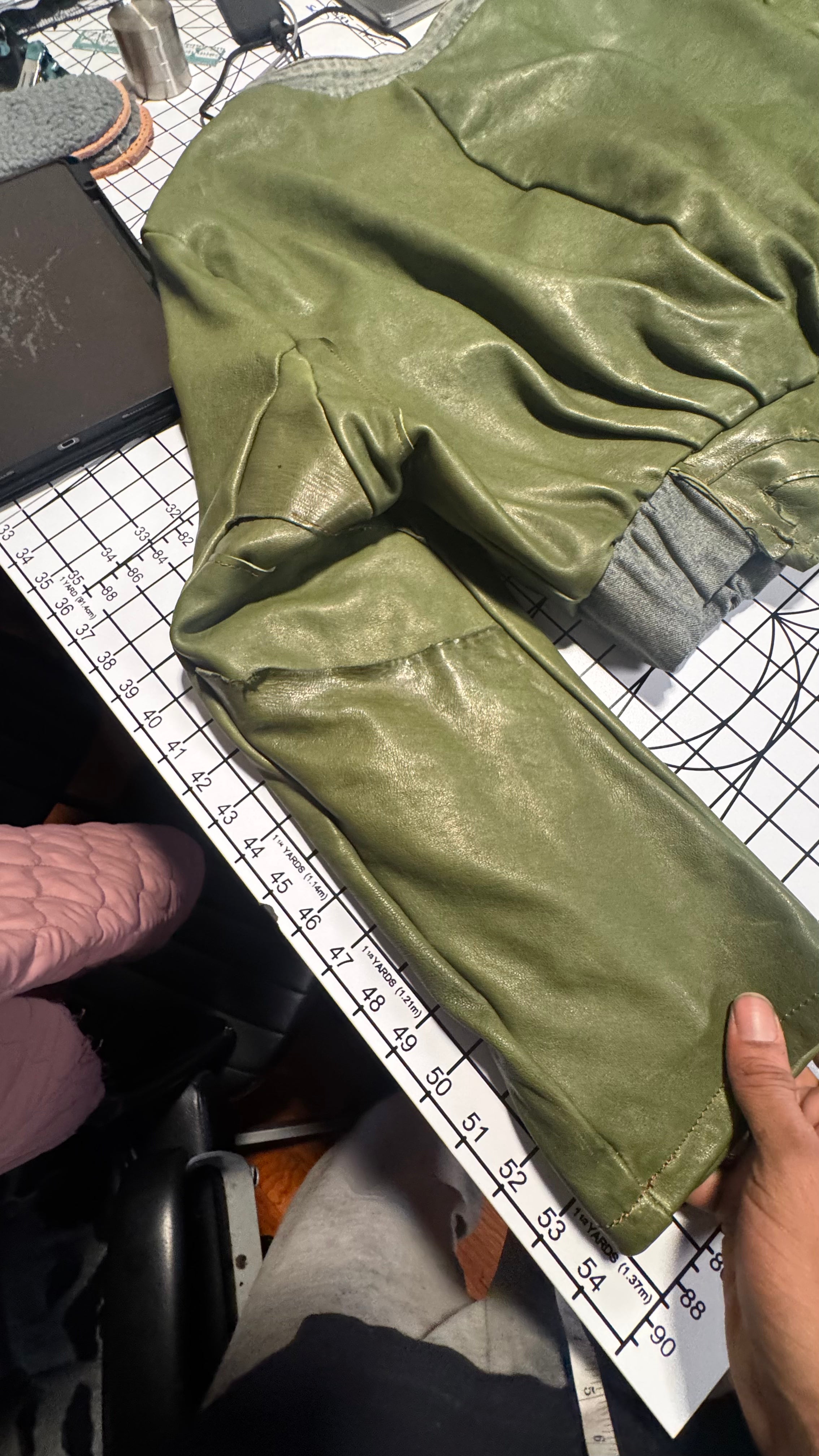 1 OF 1 LEATHER JACKET