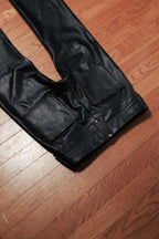 BLACK LEATHER PANT