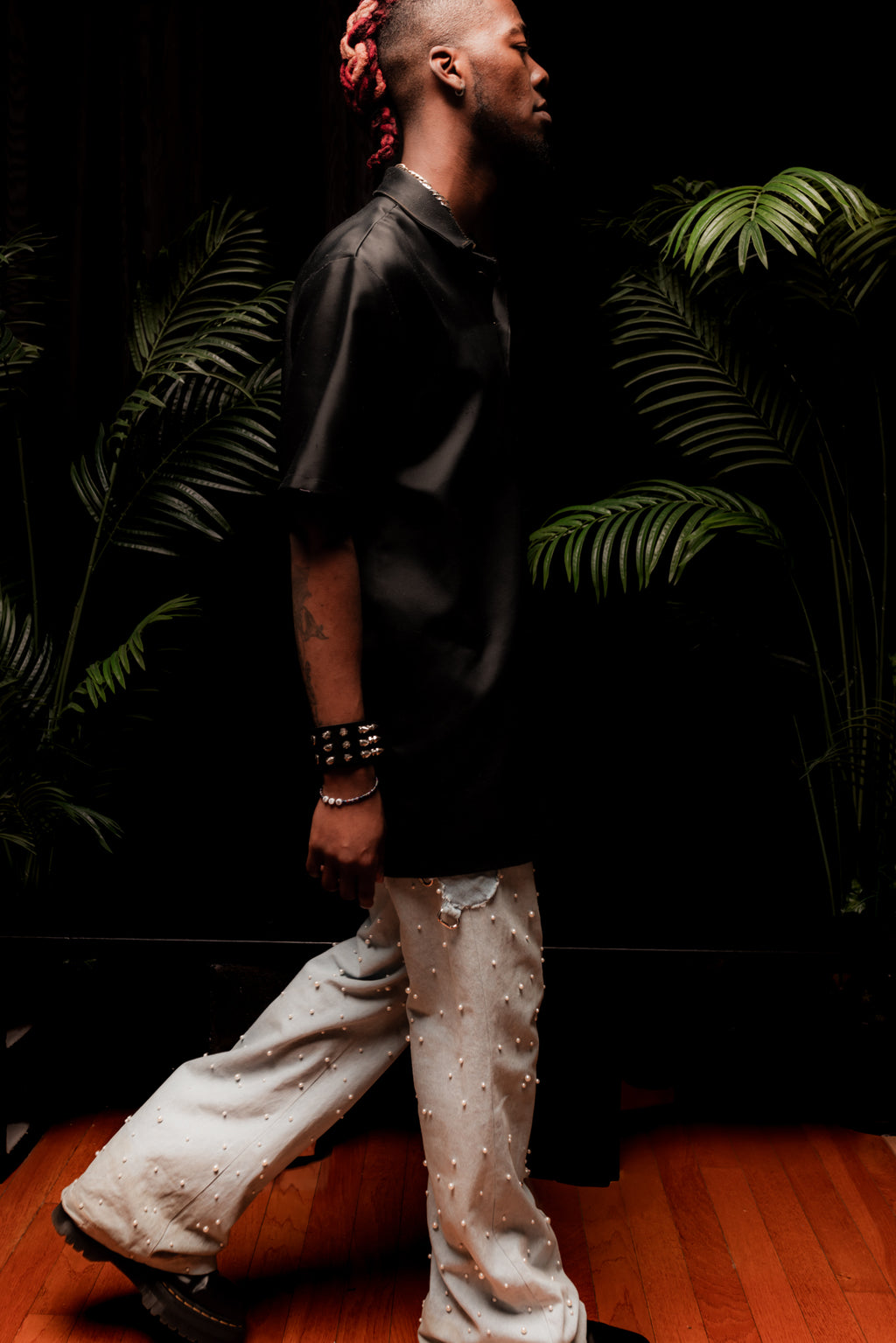 PEARL DENIM FLAIR JEANS
