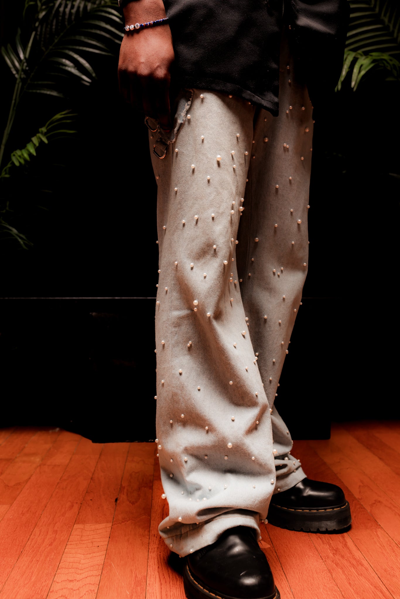 PEARL DENIM FLAIR JEANS