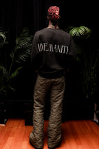 Forest Green Puffer Flair Pant